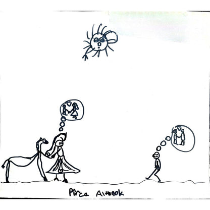 Pirce Altınok 43x36cm Orijinal Karikatür BOD00963