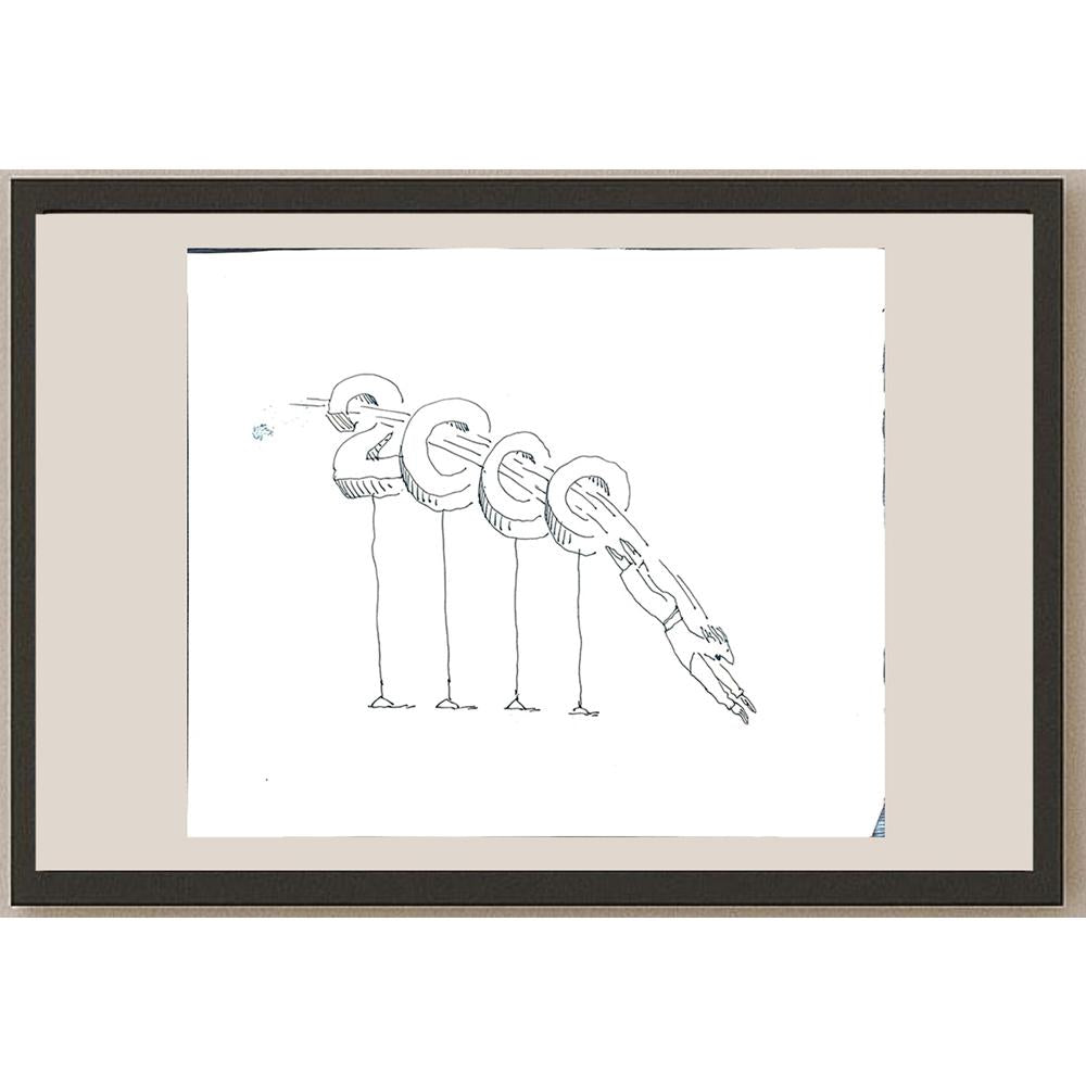 Yaran Altınok 43x36cm Orijinal Karikatür BOD00964