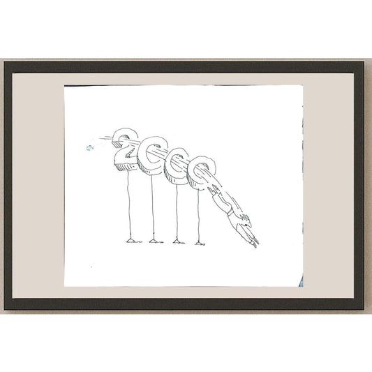 Yaran Altınok 43x36cm Orijinal Karikatür BOD00964