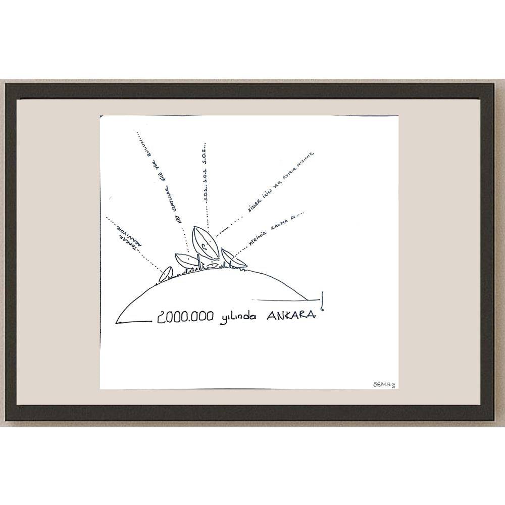 Sema 36x36cm Orijinal Karikatür BOD00967