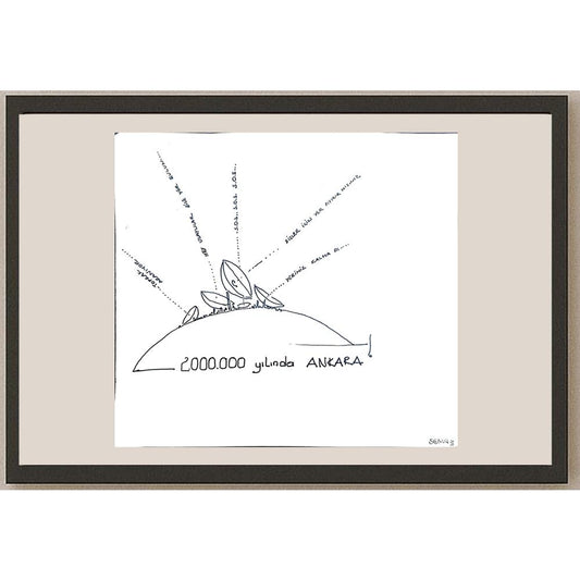 Sema 36x36cm Orijinal Karikatür BOD00967