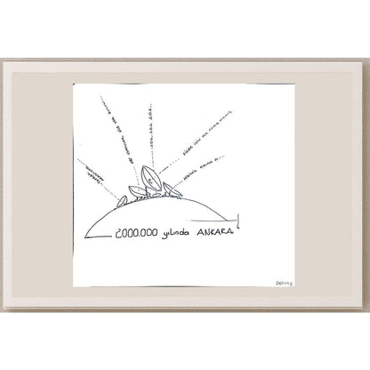 Sema 36x36cm Orijinal Karikatür BOD00967