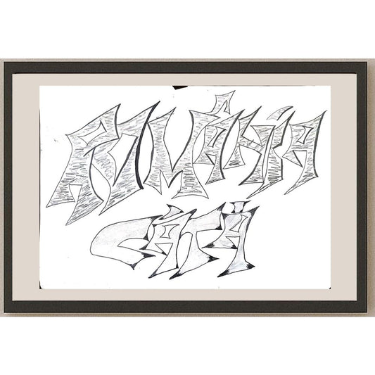 Broncai Latalim 43x30cm Orijinal Karikatür BOD00981
