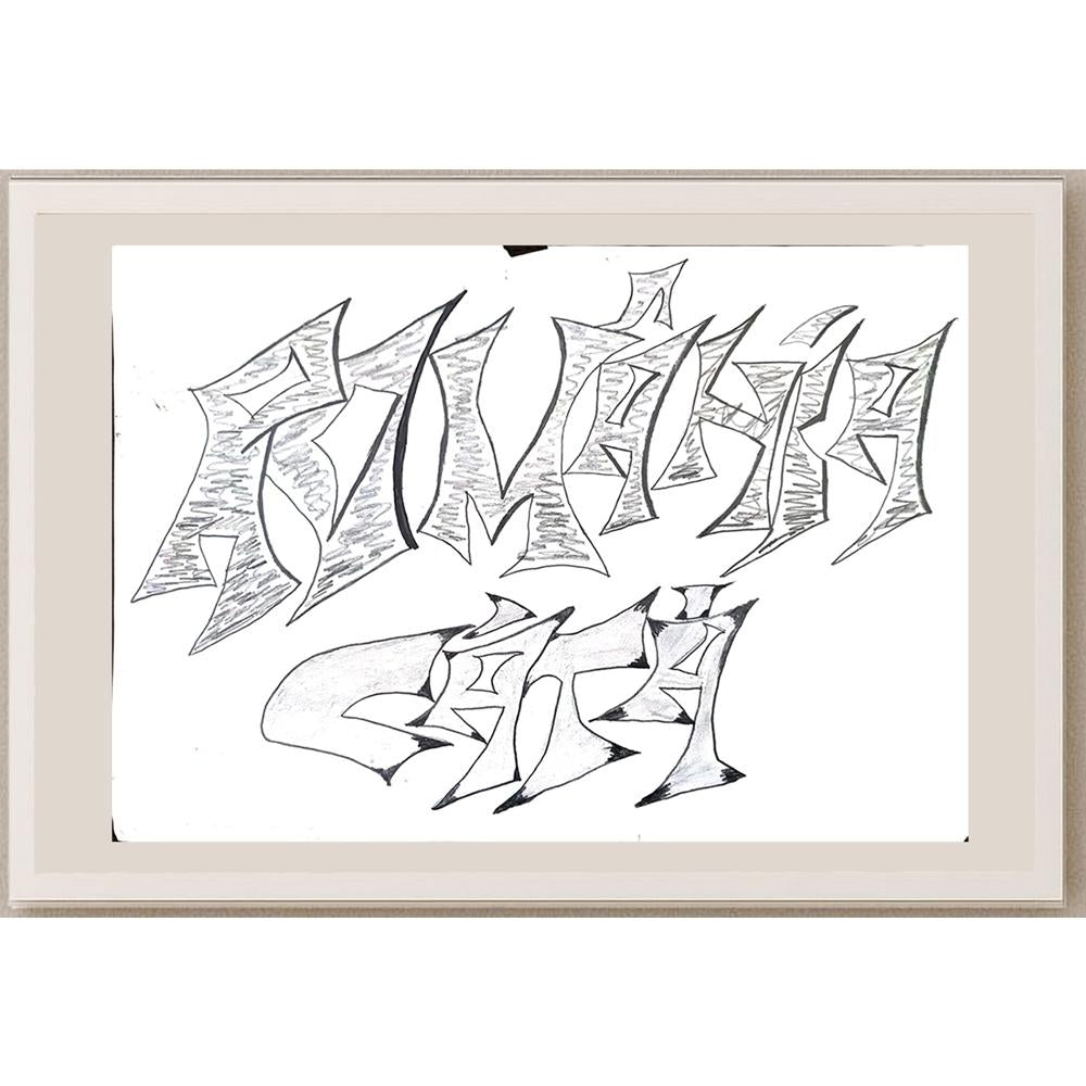 Broncai Latalim 43x30cm Orijinal Karikatür BOD00981