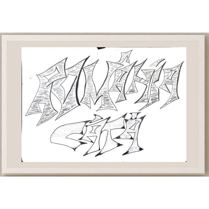 Broncai Latalim 43x30cm Orijinal Karikatür BOD00981