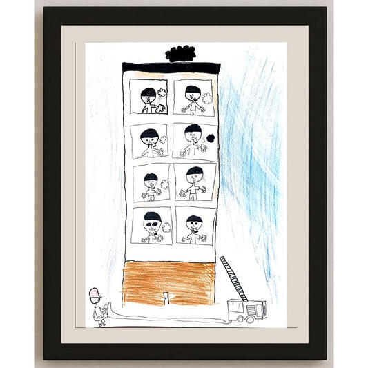 Chan Lok Man 35x25cm Orijinal Karikatür BOD00991