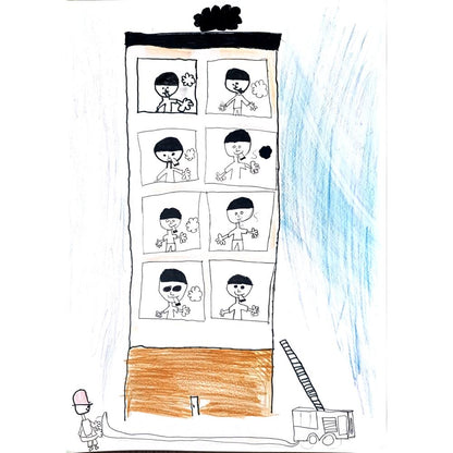 Chan Lok Man 35x25cm Orijinal Karikatür BOD00991