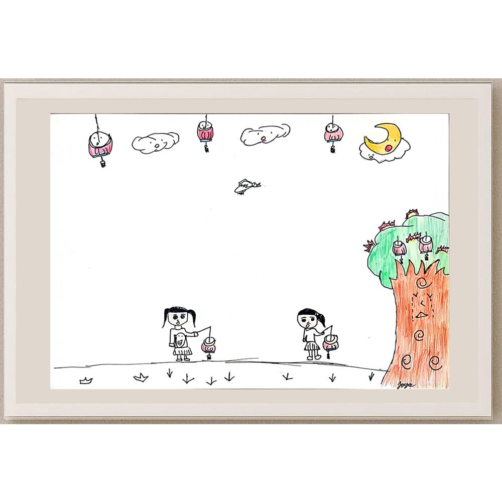 Chen Xiu Hui 35x25cm Orijinal Karikatür BOD00997