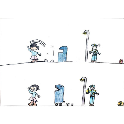 Ap Ege Ho 35x25cm Orijinal Karikatür BOD01000