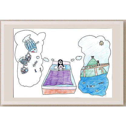 Tiffany Lai 35x25cm Orijinal Karikatür BOD01003