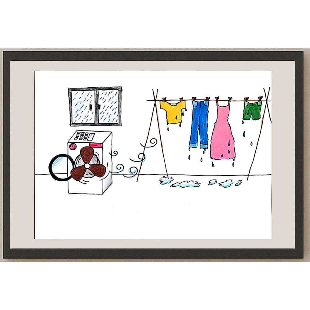Chan Hoi Yan 35x25cm Orijinal Karikatür BOD01004