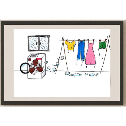 Chan Hoi Yan 35x25cm Orijinal Karikatür BOD01004