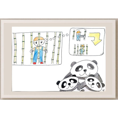 Ho Jocelyn Yi Wun 35x25cm Orijinal Karikatür BOD01008