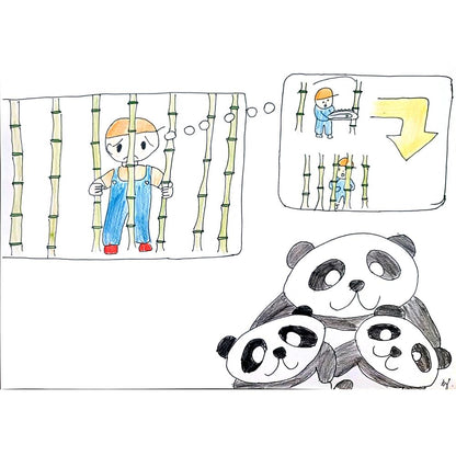 Ho Jocelyn Yi Wun 35x25cm Orijinal Karikatür BOD01008