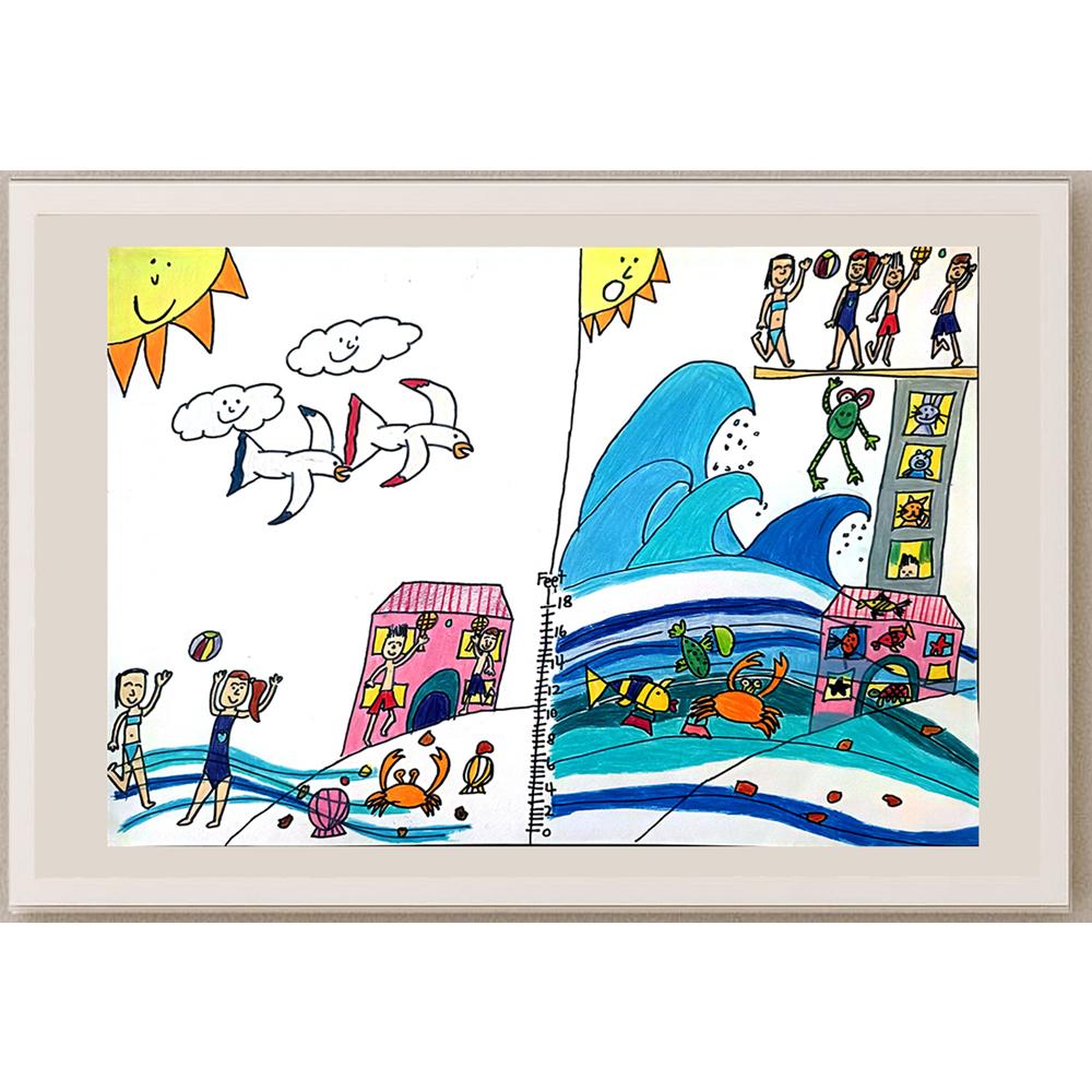 Wing Yan Ng 35x25cm Orijinal Karikatür BOD01018