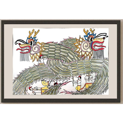 Ho Hiu Ki 43x30cm Orijinal Karikatür BOD01031