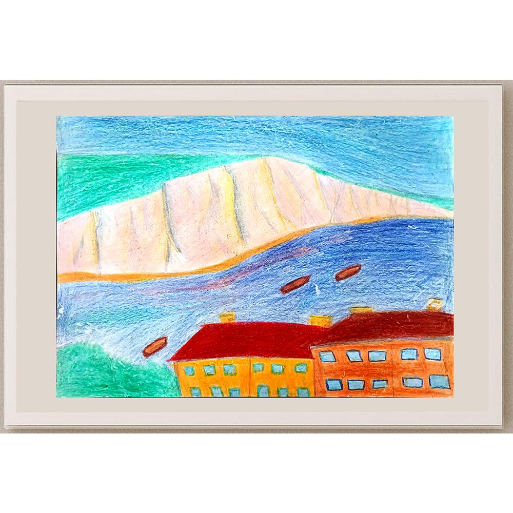 Moldovan Eliza 43x30cm Orijinal Karikatür BOD01032