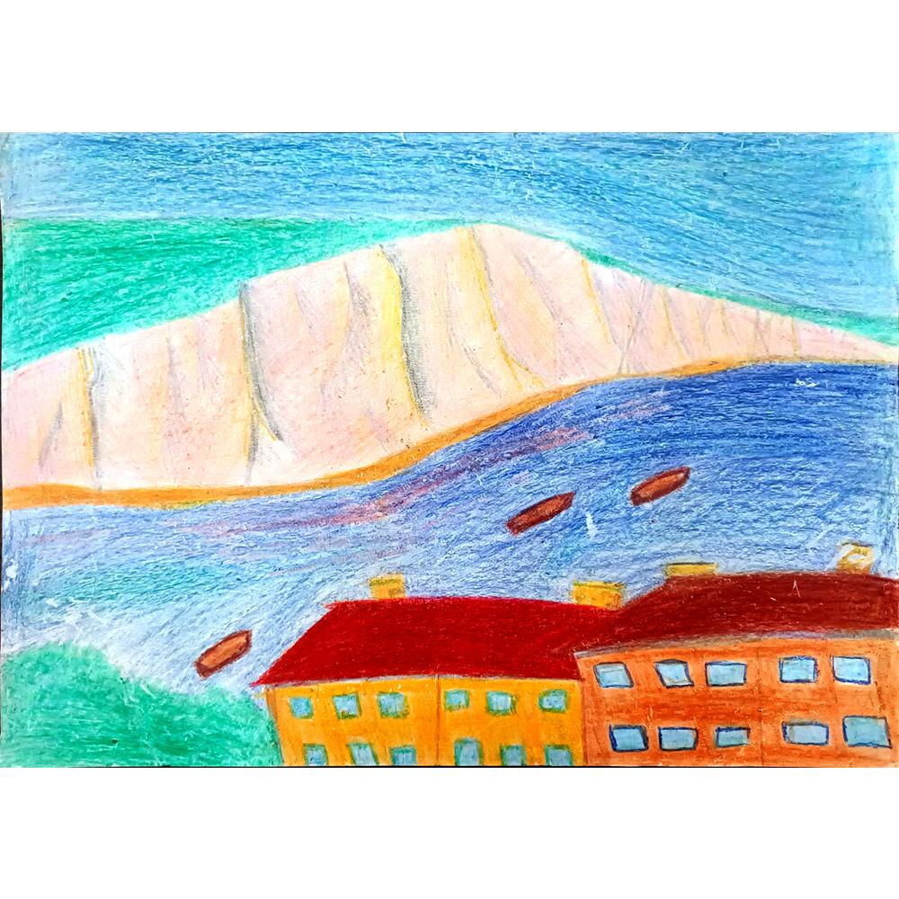 Moldovan Eliza 43x30cm Orijinal Karikatür BOD01032