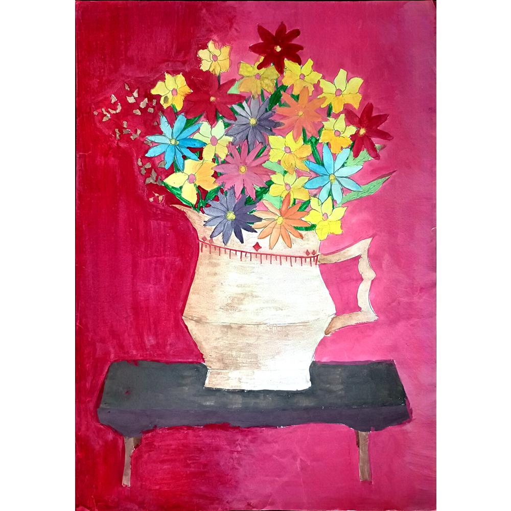 Suarasam Ligia 43x30cm Orijinal Karikatür BOD01034