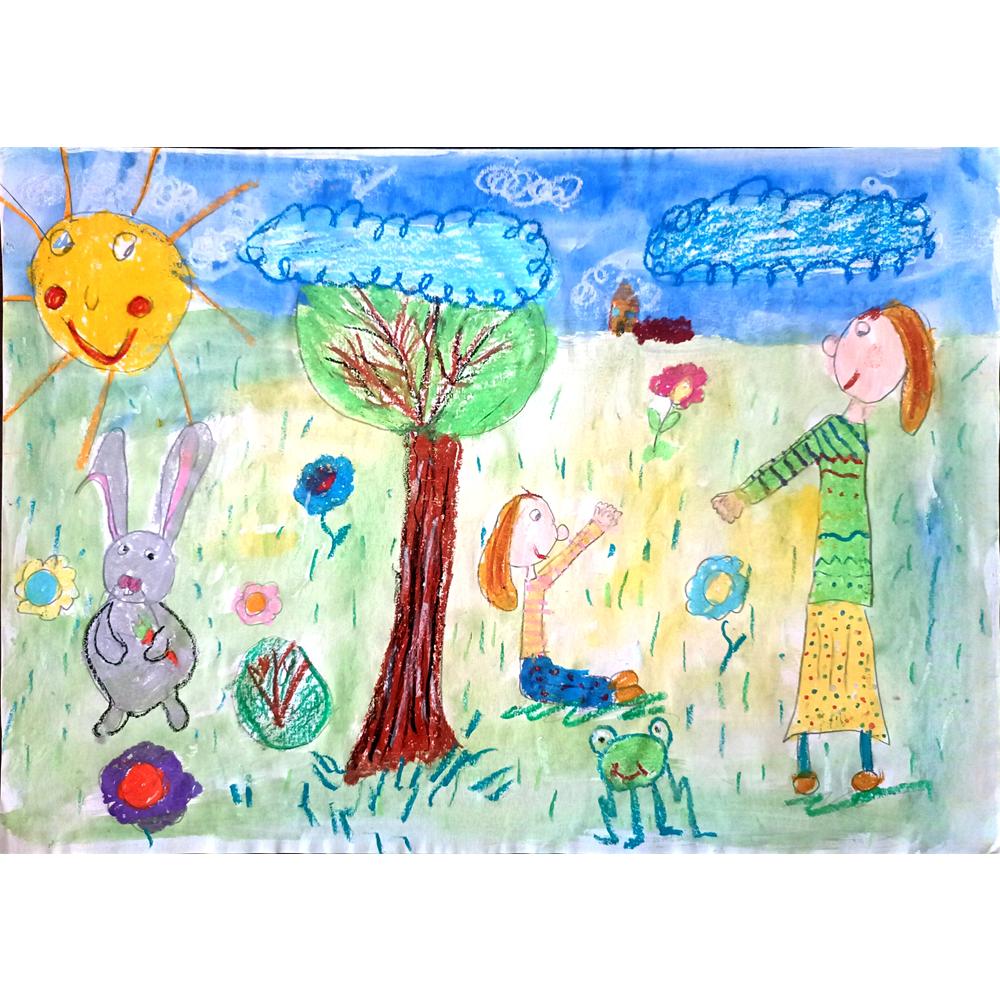 Matgosia Legiecka 43x30cm Orijinal Karikatür BOD01037