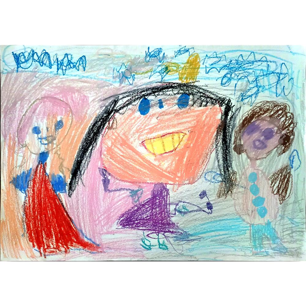 Kamila Sawicka 43x30cm Orijinal Karikatür BOD01052