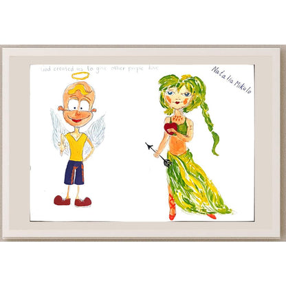 Natalia Mikulo 29x21cm Orijinal Karikatür BOD01061