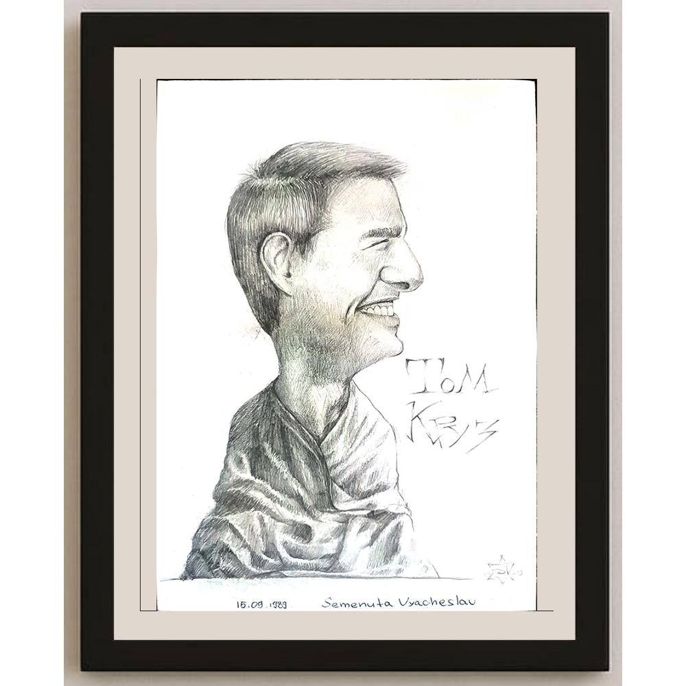Semenuta Vyacheslav 29x21cm Orijinal Karikatür BOD01063