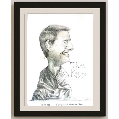 Semenuta Vyacheslav 29x21cm Orijinal Karikatür BOD01063