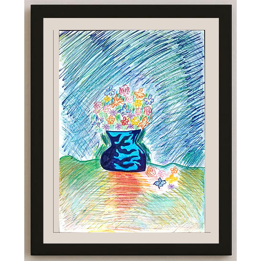 Domoluş Ramona 29x21cm Orijinal Karikatür BOD01065