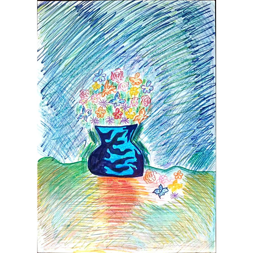 Domoluş Ramona 29x21cm Orijinal Karikatür BOD01065