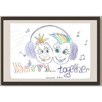 Cherepaha Andrew 29x21cm Orijinal Karikatür BOD01066