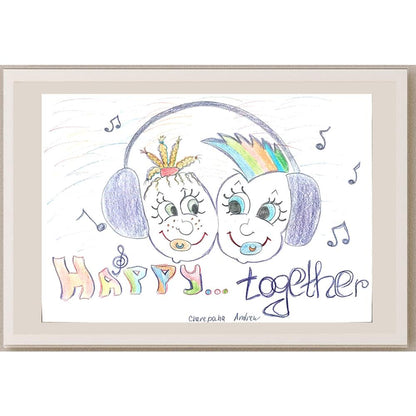 Cherepaha Andrew 29x21cm Orijinal Karikatür BOD01066