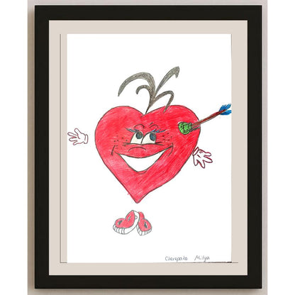 Cherepaha Andrew 29x21cm Orijinal Karikatür BOD01069