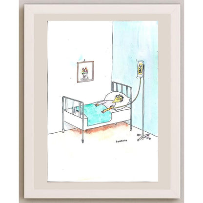 Roberta Patraşcan 29x21cm Orijinal Karikatür BOD01072