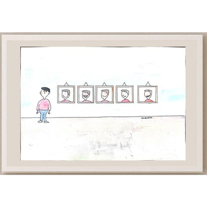 Roberta Patraşcan 29x21cm Orijinal Karikatür BOD01073
