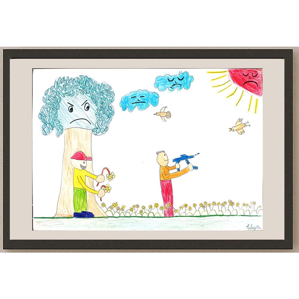 Clayton Poon 29x21cm Orijinal Karikatür BOD01082