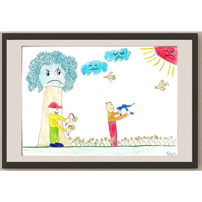 Clayton Poon 29x21cm Orijinal Karikatür BOD01082