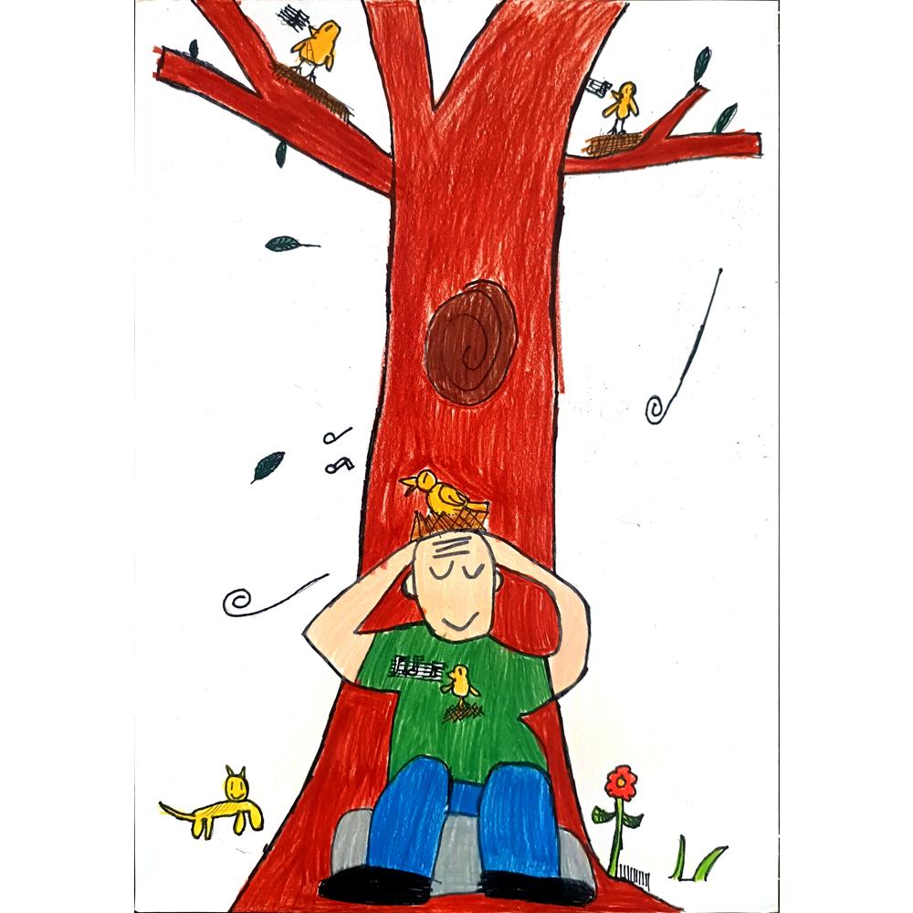 Yim Cheukhang 29x21cm Orijinal Karikatür BOD01086