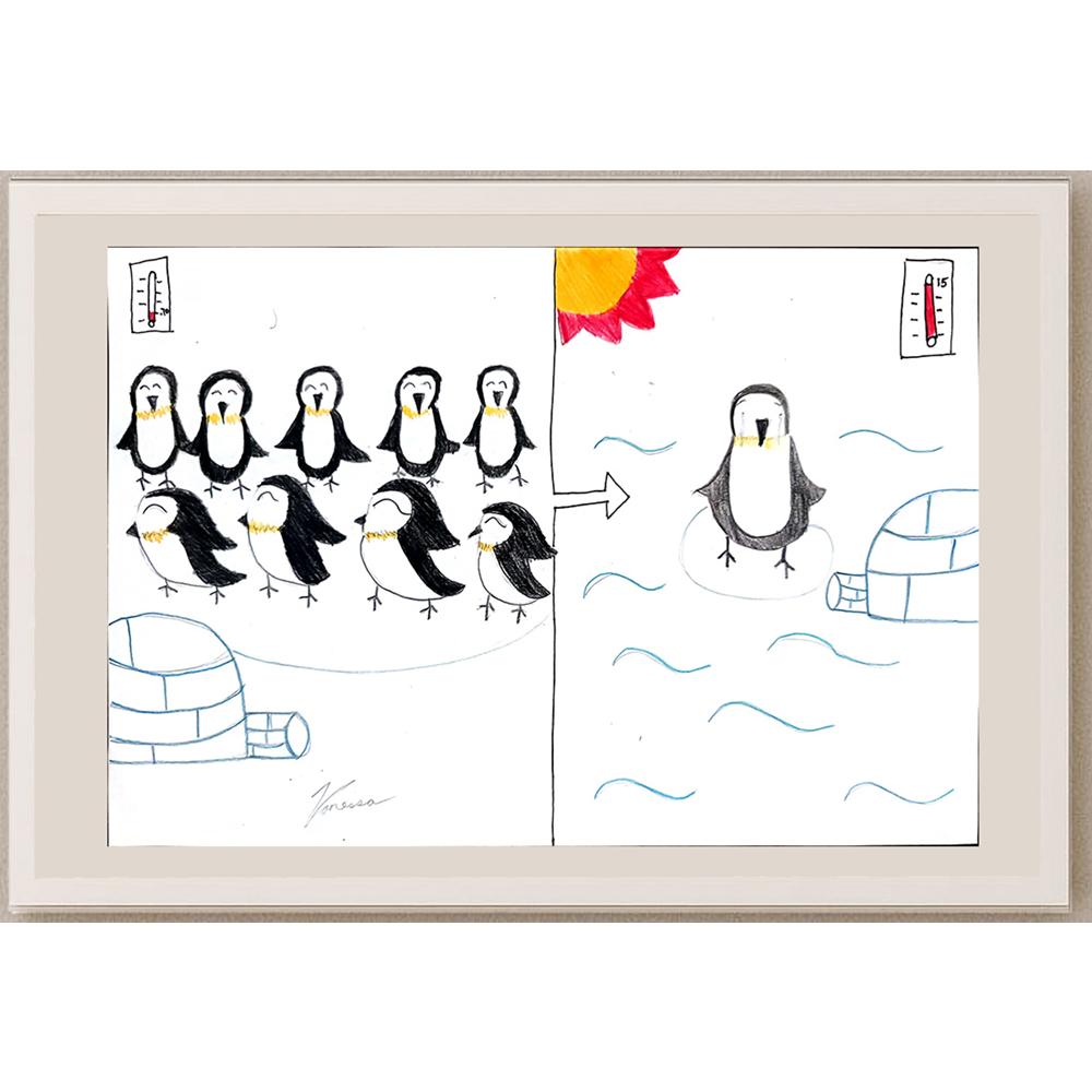 Choi Wai Chun 29x21cm Orijinal Karikatür BOD01087