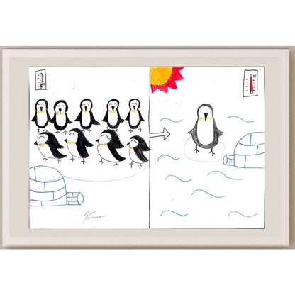 Choi Wai Chun 29x21cm Orijinal Karikatür BOD01087