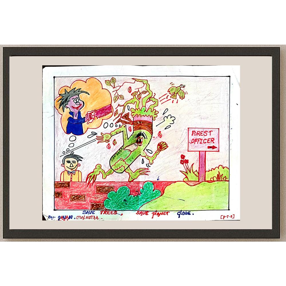 Pavan Malhotra 29x21cm Orijinal Karikatür BOD01088