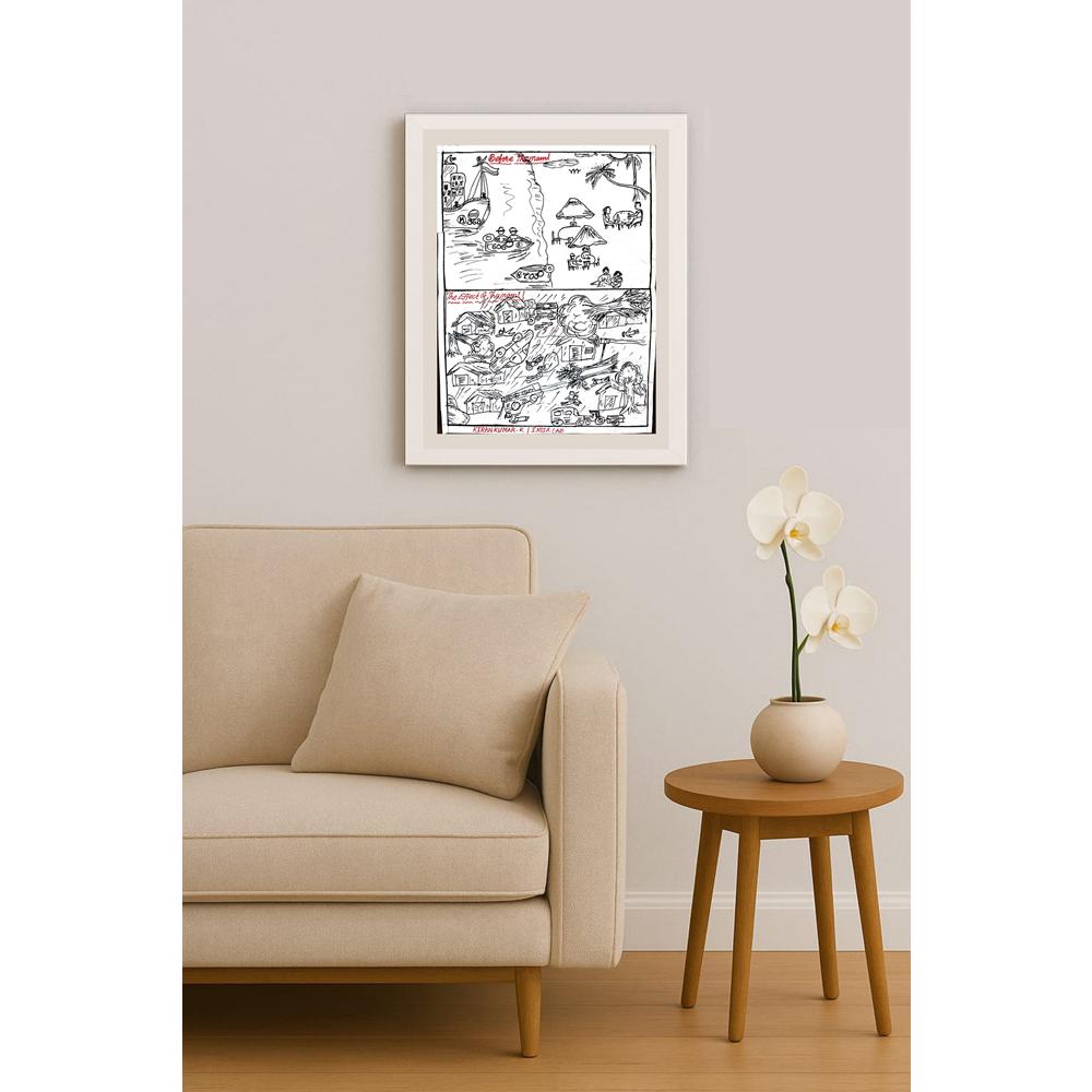 Kıran Kumar 35x27cm Orijinal Karikatür BOD01098