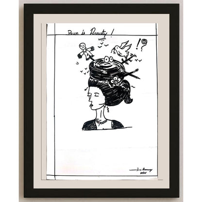 Prannoy Kumar 29x21cm Orijinal Karikatür BOD01106