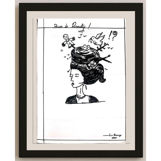 Prannoy Kumar 29x21cm Orijinal Karikatür BOD01106