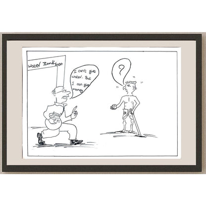 Olite Chandrattasa 29x21cm Orijinal Karikatür BOD01107