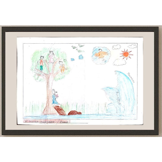 Vİswanadham Naga Sundeep 29x21cm Orijinal Karikatür BOD01110