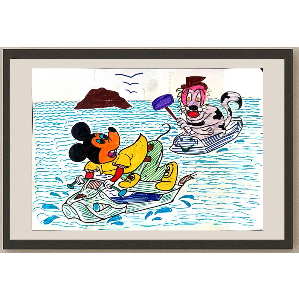 Menda Abhi Roop 29x21cm Orijinal Karikatür BOD01111