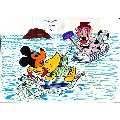 Menda Abhi Roop 29x21cm Orijinal Karikatür BOD01111