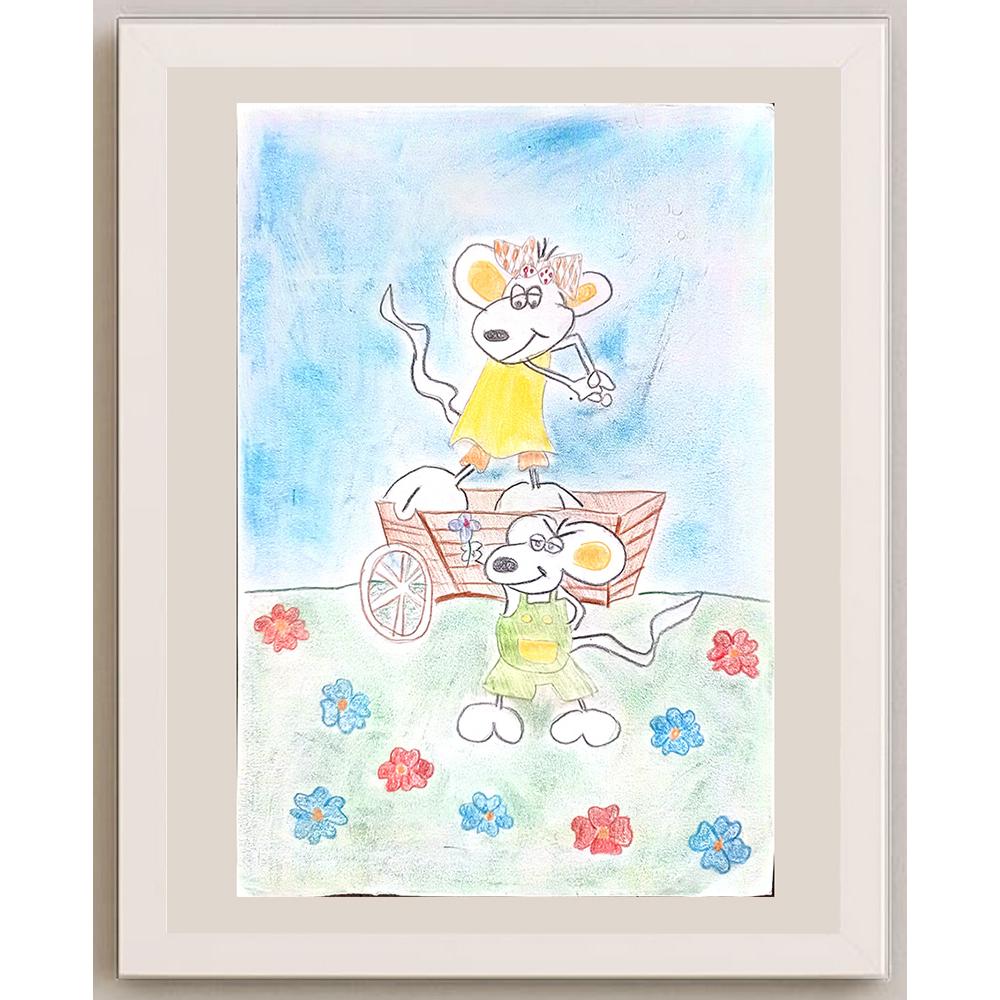 Magdelena Kepka 29x21cm Orijinal Karikatür BOD01118