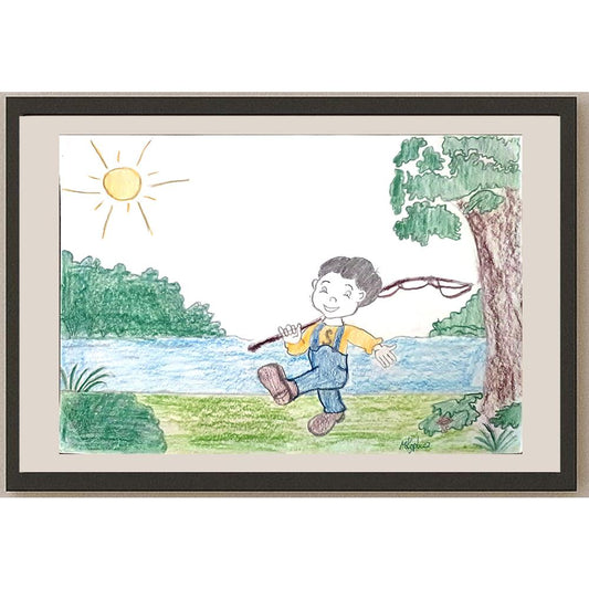 Magdelena Kepka 29x21cm Orijinal Karikatür BOD01120